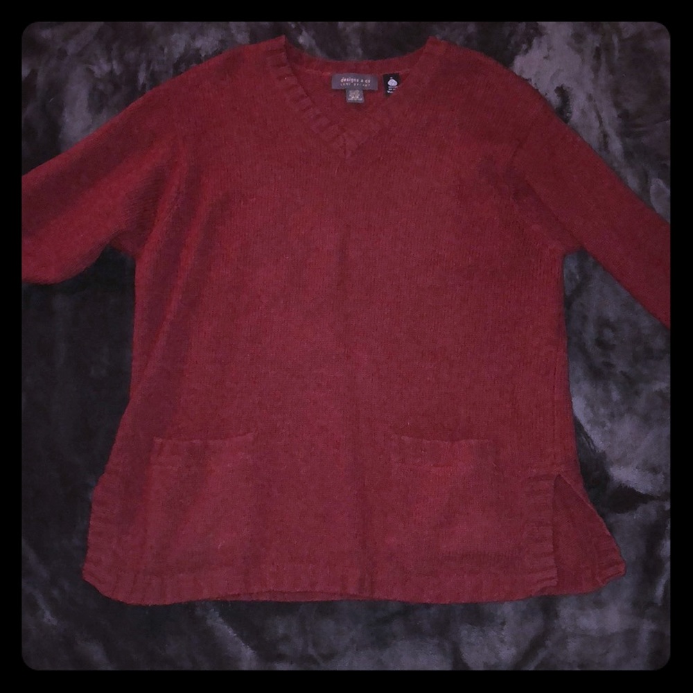Lane Bryant Maroon Sweater